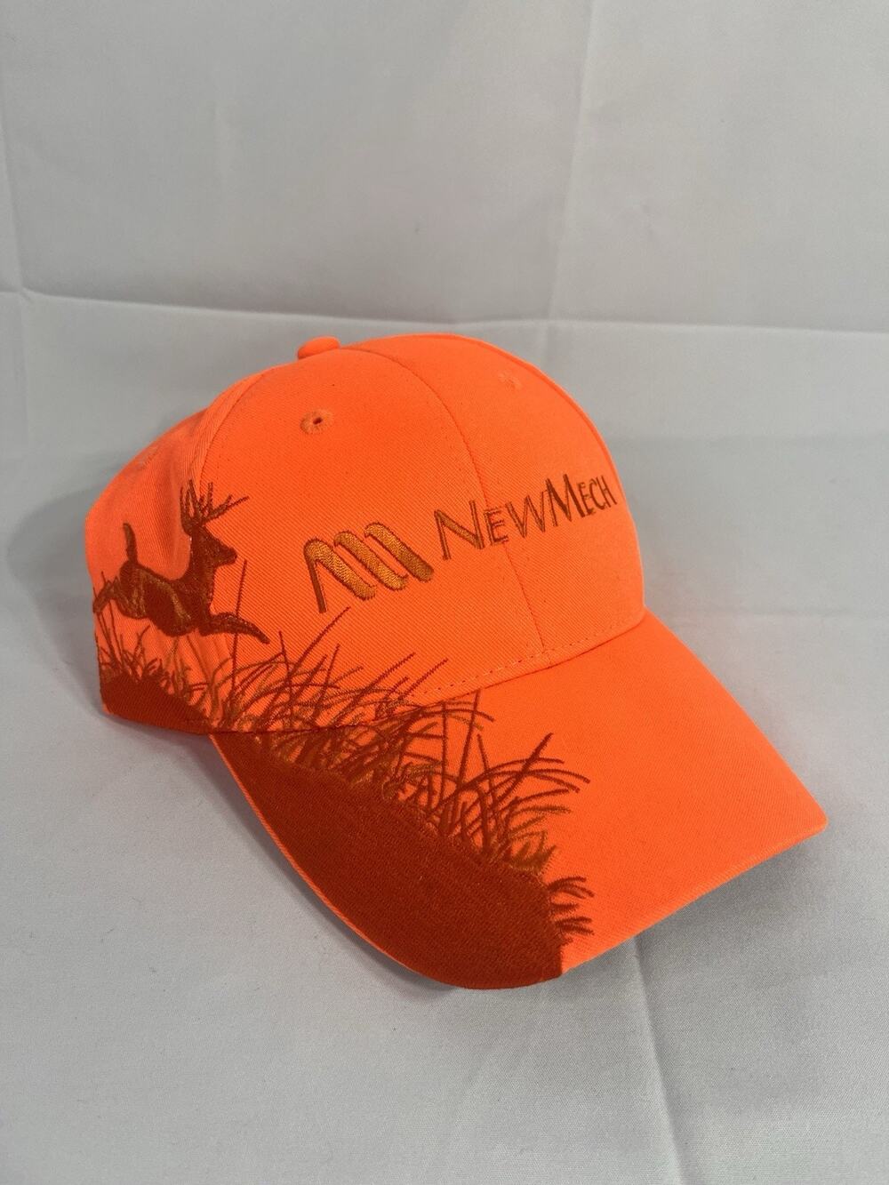 DRI DUCK Wildlife Series Hat Blaze Orange Deer Embroidered Strapback Adjustable